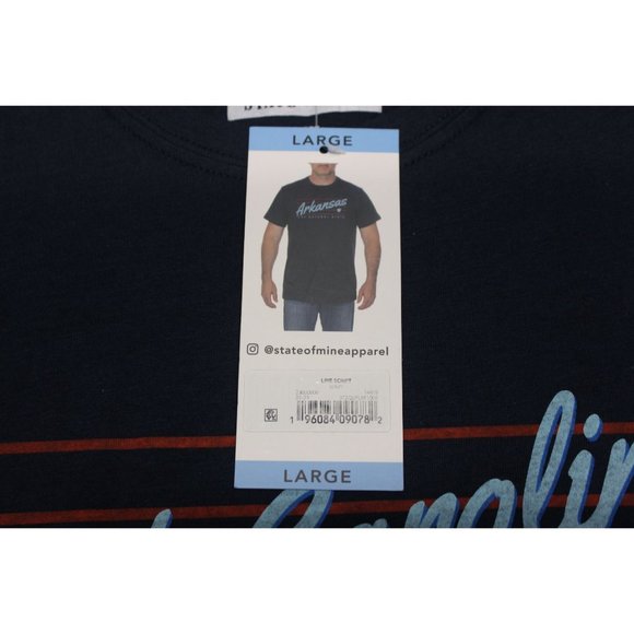 State of Mine men's North Carolina‎ graphic print crew neck short sleeve t-shirt - Picture 8 of 8